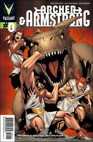 Archer & Armstrong (2012) issue 0 Clayton Henry Cover