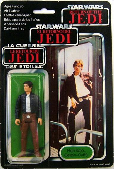 Star Wars 3 3/4" Basic Action Figures (Vintage) figure 34-C Han Solo (Bespin Outfit) (Tri-Logo)