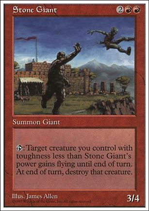 Magic the Gathering: 5th Edition (Base Set) card 270 Stone Giant