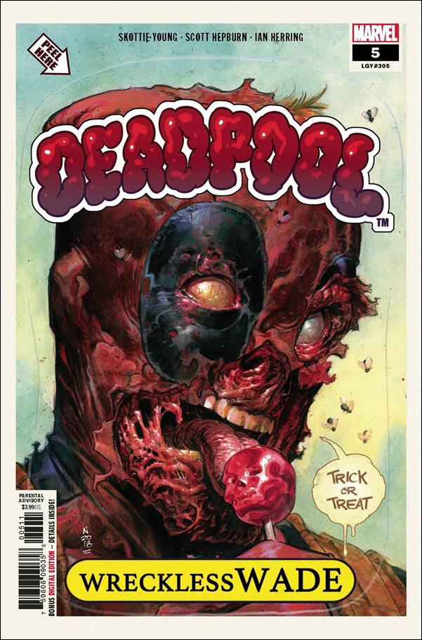 Deadpool (2018) issue 5 Nic Klein Cover