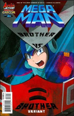 Mega Man issue 46-B Justin Harder Cover