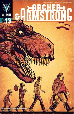 Archer & Armstrong (2012) issue 13-B Juan Doe Cover