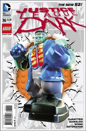 Justice League Dark (2011) issue 36-B LEGO Cover