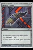 Magic the Gathering: 9th Edition (Base Set) card 294 Demon's Horn