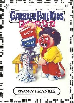Garbage Pail Kids: Flashback Series 2 (White Border Base Set) card 4a Cranky Frankie