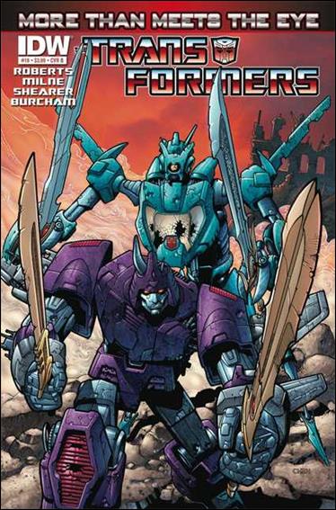 Transformers: More Than Meets the Eye (2012) issue 19-B Sean Chen Cover
