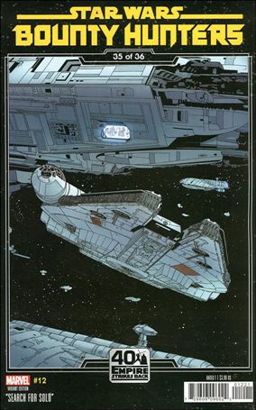 Star Wars: Bounty Hunters issue 12-C Chris Sprouse Empire Strikes Back Cover
