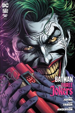 Batman: Three Jokers issue 1-E Jason Fabok Joker w/ Bomb Cover