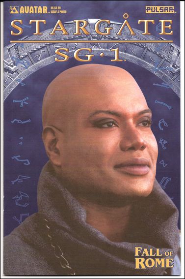 Stargate SG-1: Fall of Rome issue 3-D Photo Cover
