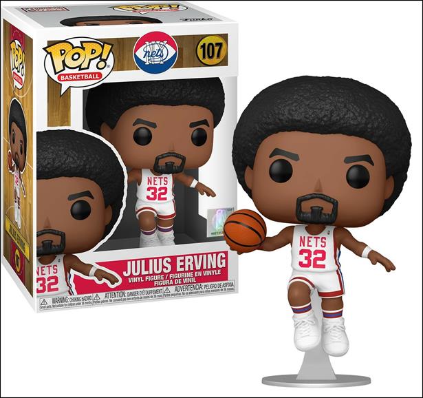 Pop! Basketball figure 107 Julius Erving