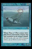 Magic the Gathering: Portal (Base Set) card 59 Man-o'-War