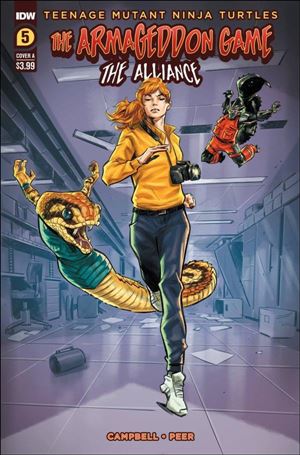 Teenage Mutant Ninja Turtles: The Armageddon Game - The Alliance issue 5 Roi Mercado Cover