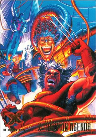 1995 Fleer Ultra X-Men (Base Set) card 125 X-Tinction Agenda