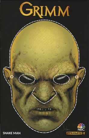Grimm (2016) issue 2-B Kyle Strahm Mask Cover