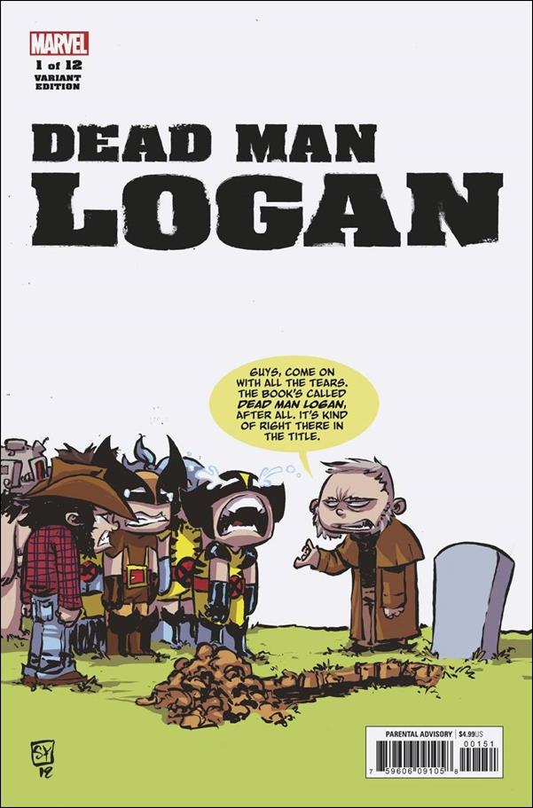 Dead Man Logan issue 1-B Skottie Young Cover