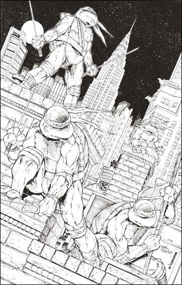 Teenage Mutant Ninja Turtles 30th Anniversary Special issue nn-S Mike DeBalfo New York Comic Con Sketch Cover 1/100