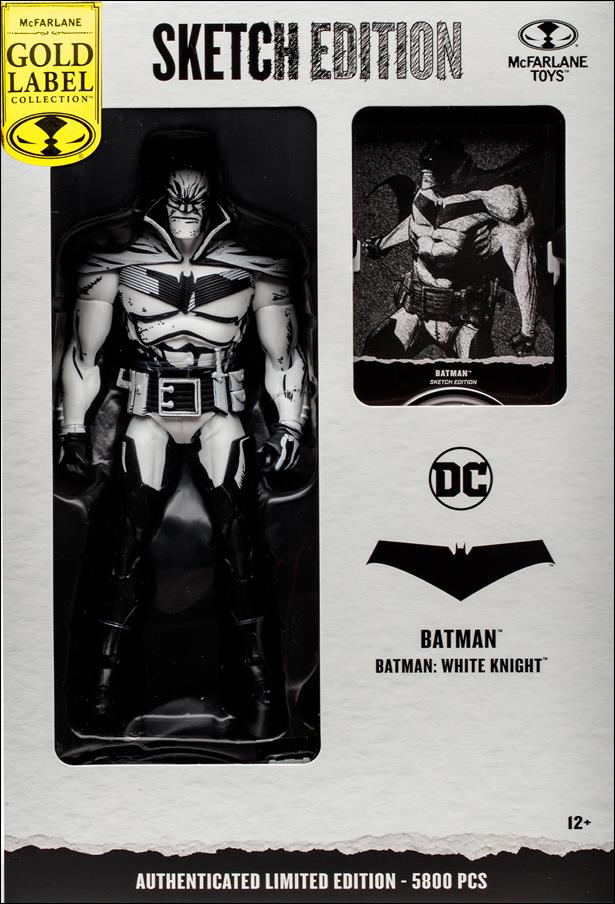 McFarlane DC Multiverse (Gold Label) issue NN 41 Batman - White Knight (Sketch Edition) 1/5800