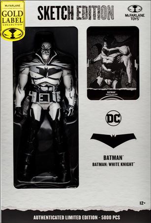 McFarlane DC Multiverse (Gold Label) issue NN 41 Batman - White Knight (Sketch Edition) 1/5800