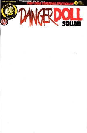 Danger Doll Squad issue 1-G Blank Sketch Cover