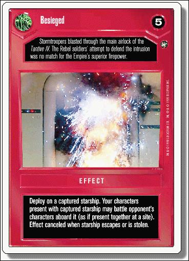 Star Wars: A New Hope Revised (Base Set) card 36 Besieged