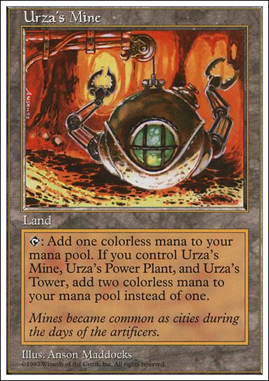 Magic the Gathering: 5th Edition (Base Set) card 427 Urza's Mine