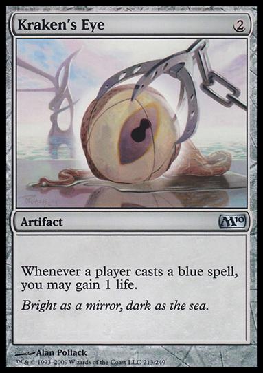 Magic the Gathering: 2010 Core Set (Base Set) card 213 Kraken's Eye