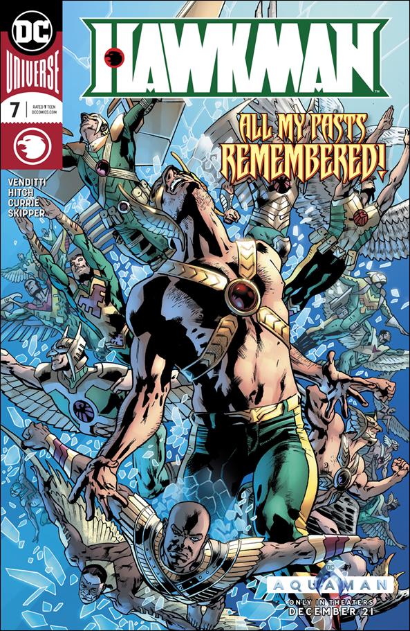 Hawkman (2018) issue 7 Bryan Hitch Cover