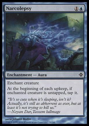 Magic the Gathering: Rise of the Eldrazi (Base Set) card 79 Narcolepsy