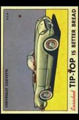 Sports Cars (1954) (Base Set) card 8 Chevrolet Corvette