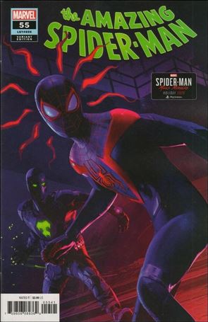 Amazing Spider-Man (2018) issue 55-D Brian Horton 1:10 Miles Morales Cover