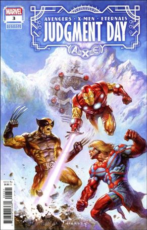 A.X.E.: Judgment Day issue 3-F Alex Horley 1:50 Cover