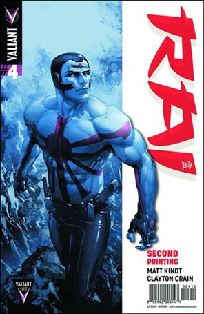 Rai (2014) issue 4-C Clayton Crain Cover (2nd Printing)