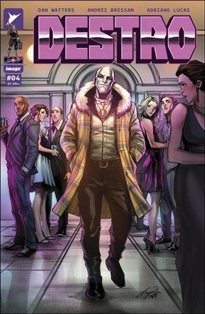 Destro (2024) issue 4-B Siya Oum Cover