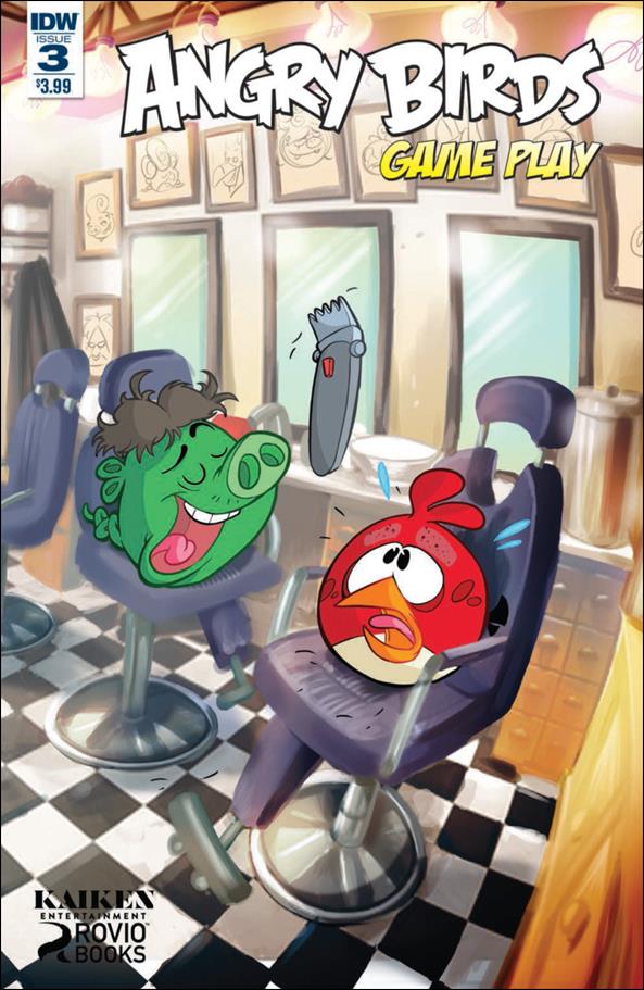 Angry Birds Game Play issue 3 Philip Murphy Cover