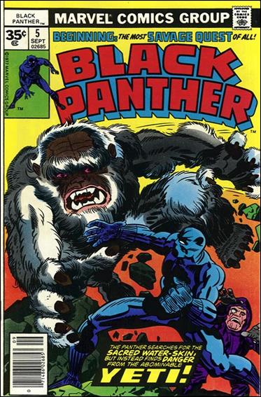 Black Panther (1977) issue 5-B 35 Cent Price Cover