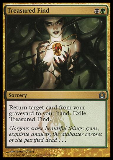 Magic the Gathering: Return to Ravnica (Base Set) card 204 Treasured Find