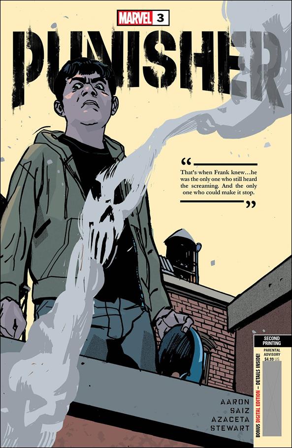Punisher (2022) issue 3-C Paul Azaceta Cover (2nd Printing)
