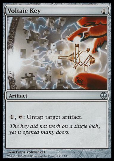Magic the Gathering: Duel Decks: Phyrexia vs. the Coalition (Base Set) card 17 Voltaic Key