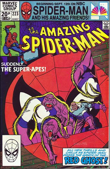 Amazing Spider-Man (1963) issue 223-B UK Price Cover
