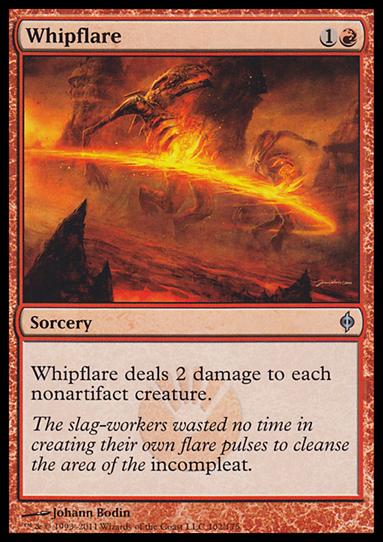 Magic the Gathering: New Phyrexia card 102 Whipflare
