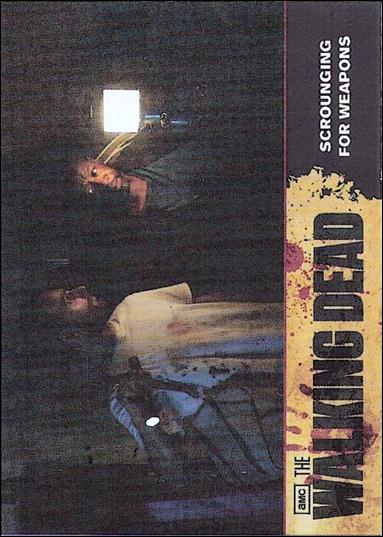 Walking Dead (Base Set) card 21 Scrounging For Weapons