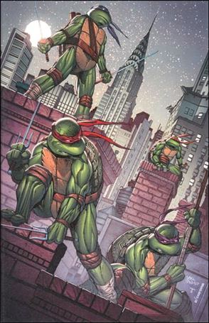 Teenage Mutant Ninja Turtles 30th Anniversary Special issue nn-R Mike DeBalfo New York Comic Con Cover 1/500