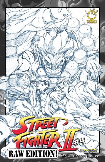 Street Fighter II (2005) issue 4-D 1:10 Raw Edition