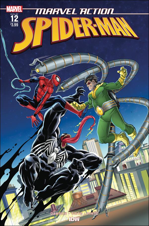 Marvel Action: Spider-Man (2018) issue 12 Davide Tinto Cover