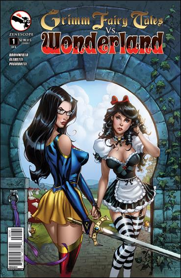 Grimm Fairy Tales Vs. Wonderland issue 1-C Michael Dooney Cover