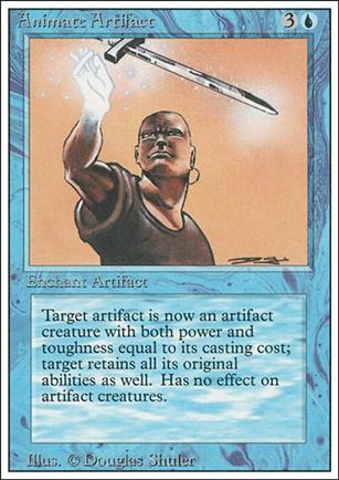 Magic the Gathering: Revised (Base Set) card 48 Animate Artifact