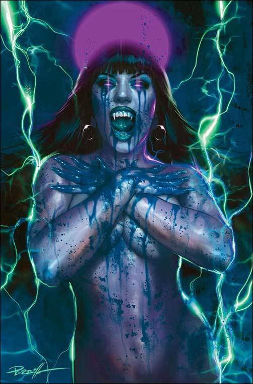 Vampirella: Dark Reflections issue 3-Q Lucio Parrillo 1:10 Ultraviolet Virgin Cover