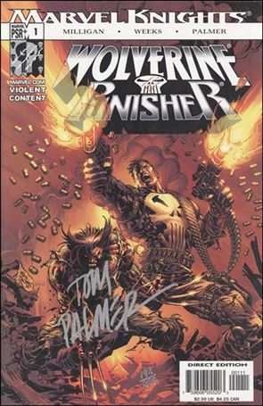 Wolverine/Punisher issue 1-B DF (Signed Tom Palmer) 1/299