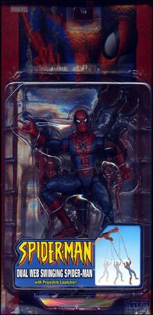 Spider-Man figure 45 Dual Web Swinging Spider-Man