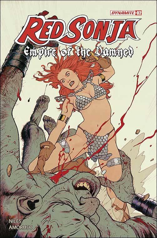 Red Sonja: Empire of the Damned issue 2-E Joshua Middleton Foil Cardstock Cover